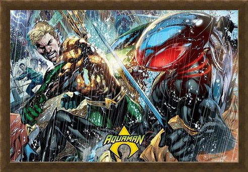 Framed Framed Atlantean Punch - Aquaman