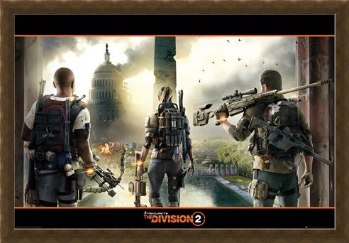 Framed Framed A City In Ruins - The Division 2