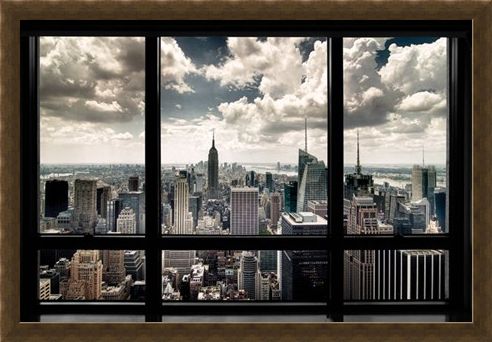 Framed Framed New York View - New York City