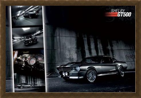 Framed Framed Shelby GT500 - Ford Mustang