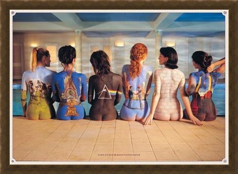 Framed Framed Back Catalogue Campaign Poster - Pink Floyd