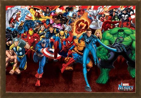 Framed Framed Attack! - Marvel Heroes