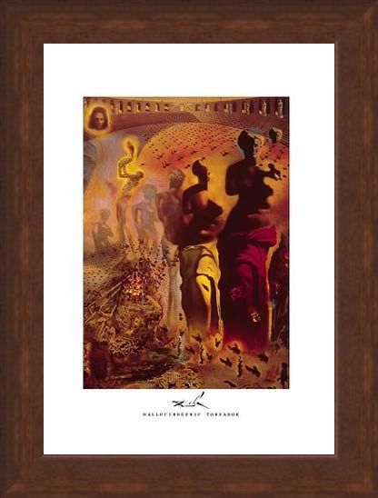 Framed Framed Hallucinogenic Toreador, 1969 - 70 - Salvador Dali