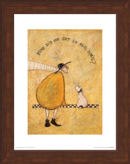 Framed Framed How Did We Get So Old, Doris? - Sam Toft