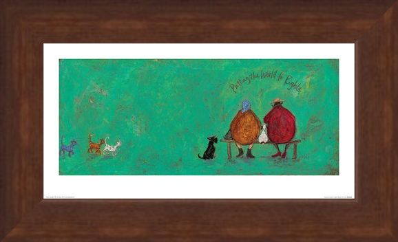 Framed Framed Putting the World to Rights - Sam Toft