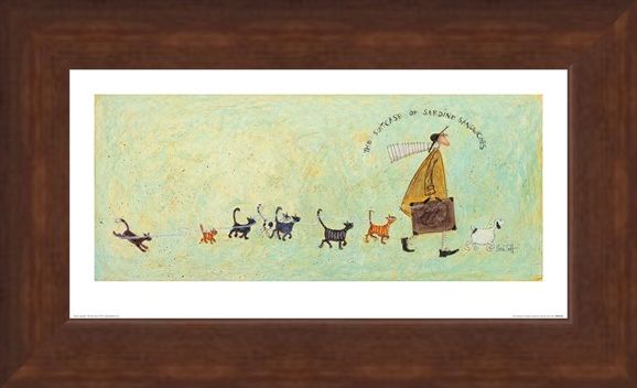 Framed Framed The Suitcase of Sardine Sandwiches - Sam Toft
