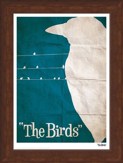 Framed Framed The Birds - Alfred Hitchcock
