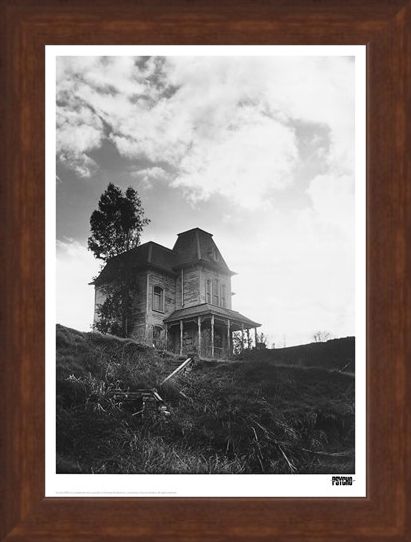 Framed Framed Psycho House On The Hill - Alfred Hitchcock