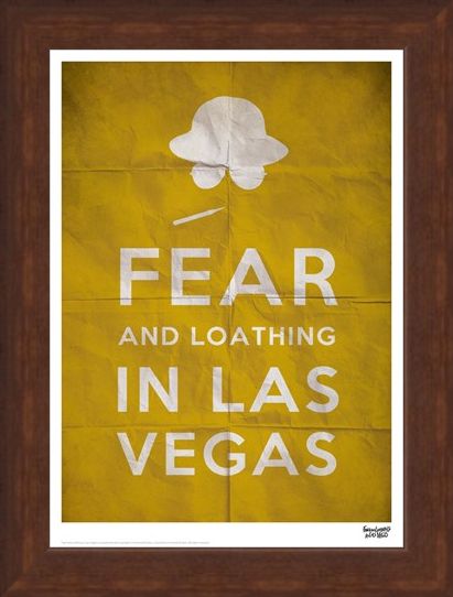Framed Framed Fear And Loathing In Las Vegas - Text