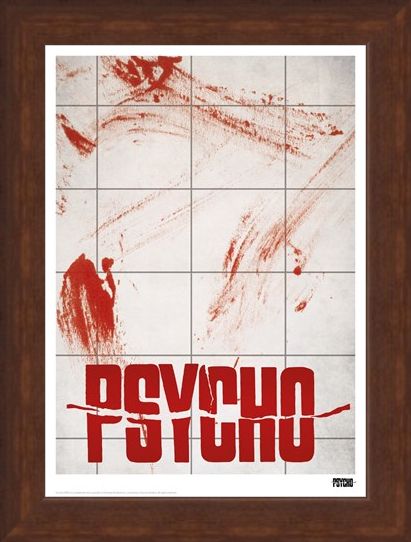 Framed Framed Limted Edition Psycho - Alfred Hitchcock