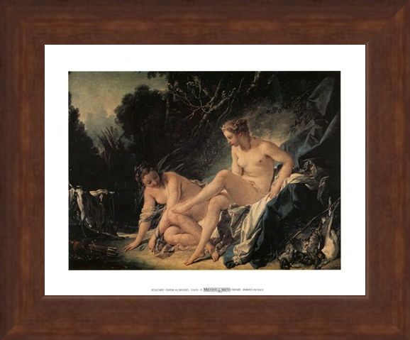Framed Framed Diana Al Bagno - Francois Boucher
