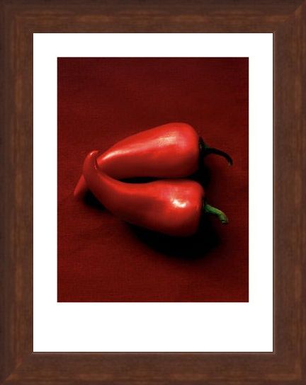 Framed Framed Chillies - Gus Filgate