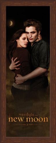 Framed Framed Edward and Bella in the Woods - Edward Cullen and Bella Swann in Twilight;New Moon