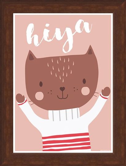 Framed Framed A Fabulous Feline - Hiya!