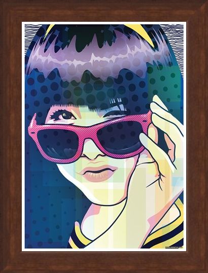 Framed Framed Kawaii Sunglasses - Anime Inspired