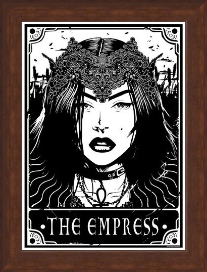 Framed Framed The Empress - Deadly Tarot
