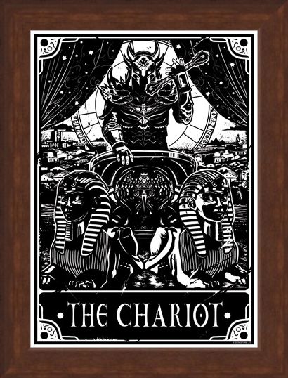 Framed Framed The Chariot - Deadly Tarot