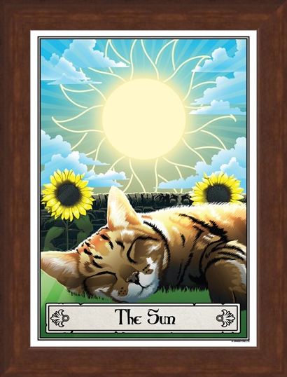 Framed Framed The Sun - Deadly Tarot Felis