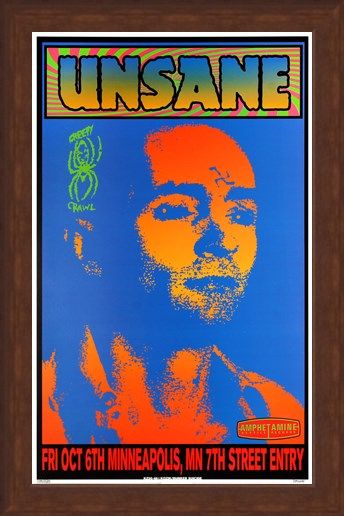 Framed Framed Unsane - Frank Kozik