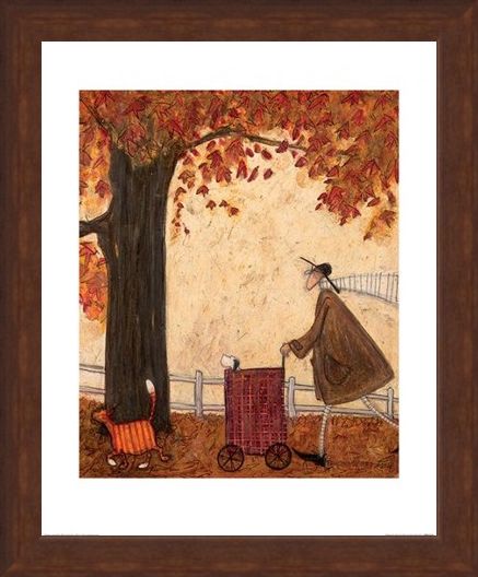 Framed Framed Following The Pumpkin - Sam Toft