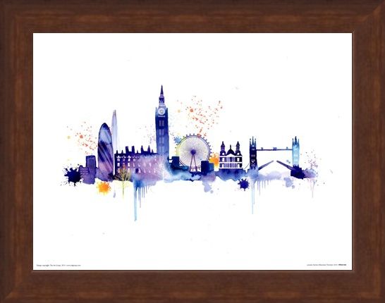 Framed Framed London Skyline - Summer Thornton