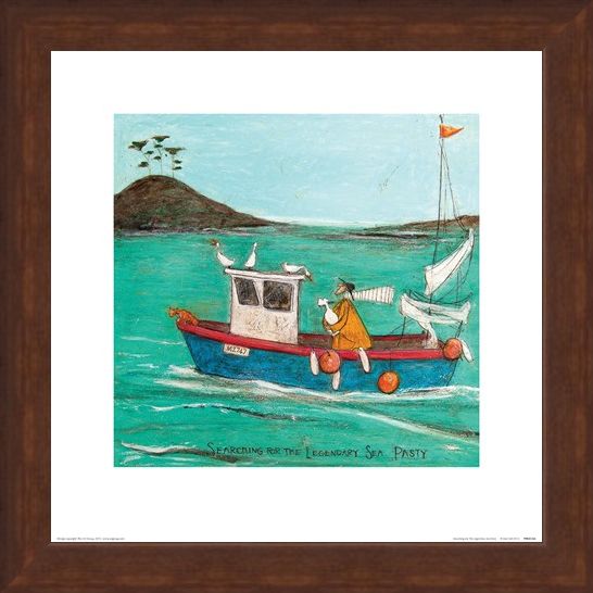 Framed Framed Searching For The Legendary Sea Pasty - Sam Toft