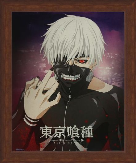 Framed Framed Kaneki Portrait - Tokyo Ghoul
