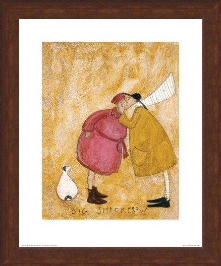 Framed Framed Big Smackeroo! - Sam Toft