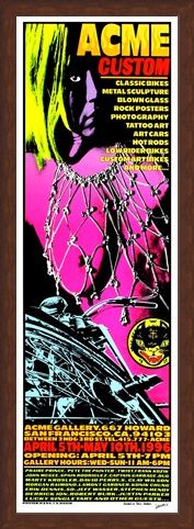 Framed Framed Acme Custom 500 - Frank Kozik