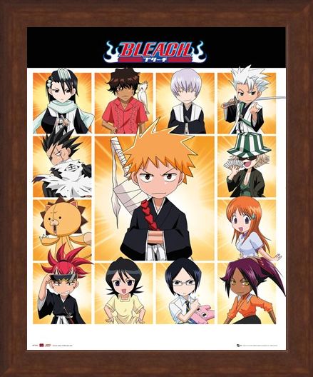 Framed Framed Chibi Characters - Bleach