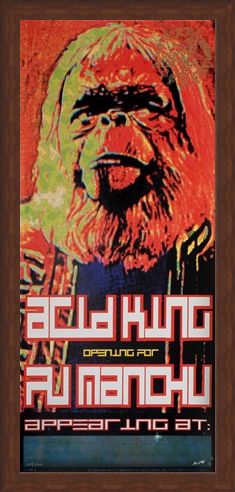 Framed Framed Acid King / Fu Manchu - Frank Kozik