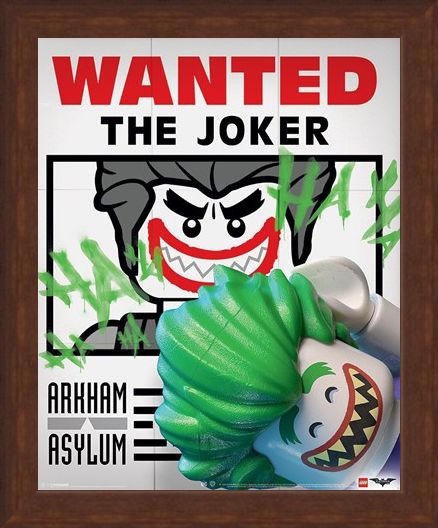 Framed Framed Wanted The Joker - Lego Batman