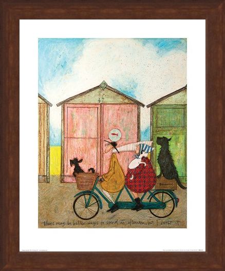 Framed Framed There may be Better Ways to Spend an Afternoon - Sam Toft