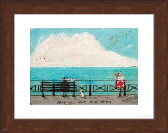 Framed Framed Sharing Out The Chips - Sam Toft