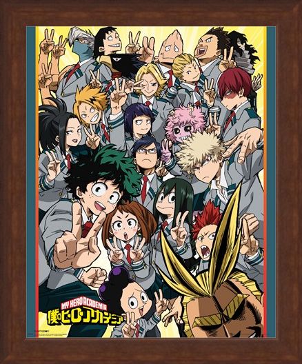 Framed Framed School Compilation - My Hero Academia