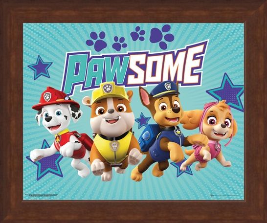 Framed Framed Pawsome - Paw Patrol