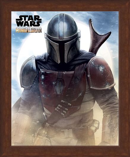 Framed Framed Sand - Star Wars: The Mandalorian
