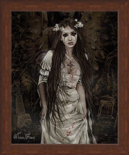 Framed Framed Anatheme The Vampire - Victoria Frances