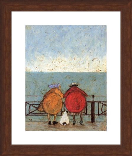 Framed Framed Doris Earwigging - Sam Toft