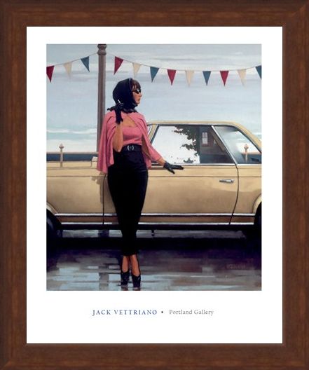 Framed Framed Suddenly One Summer - Jack Vettriano