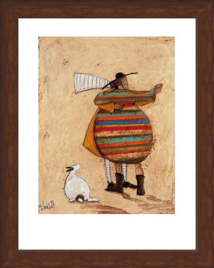 Framed Framed Dancing Cheek to Cheeky - Sam Toft