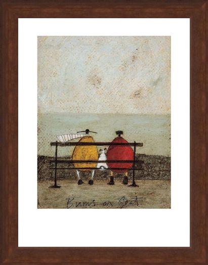 Framed Framed Bums on Seat - Sam Toft