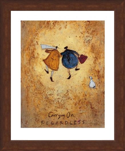 Framed Framed Carrying On Regardless - Sam Toft