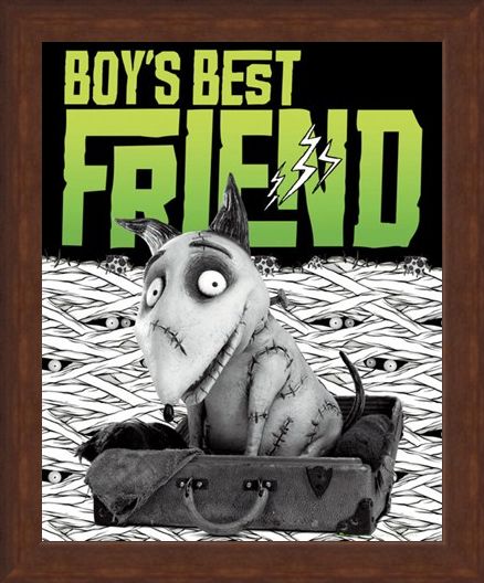 Framed Framed Boy's Best Friend - Tim Burton's Frankenweenie