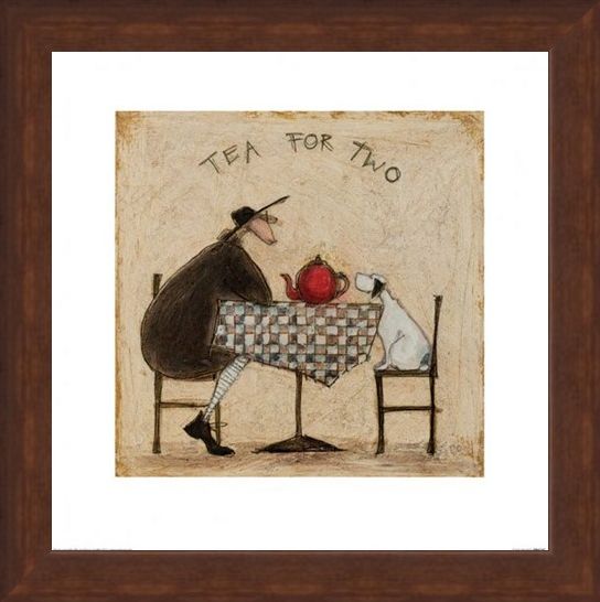 Framed Framed Tea for Two - Sam Toft