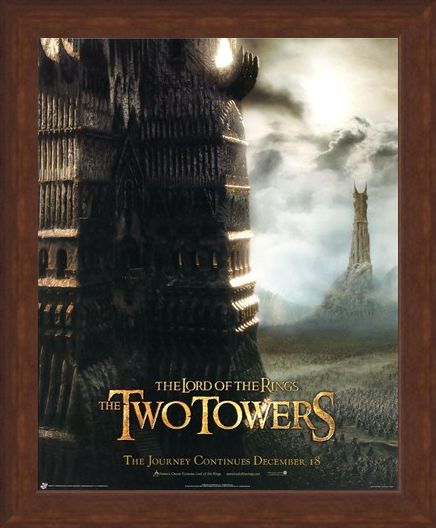 Framed Framed The Two Towers - Lord of the Rings
