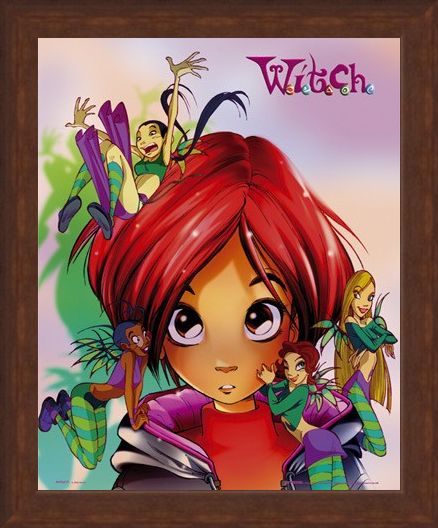 Framed Framed Will and Friends - Disney's W.I.T.C.H.