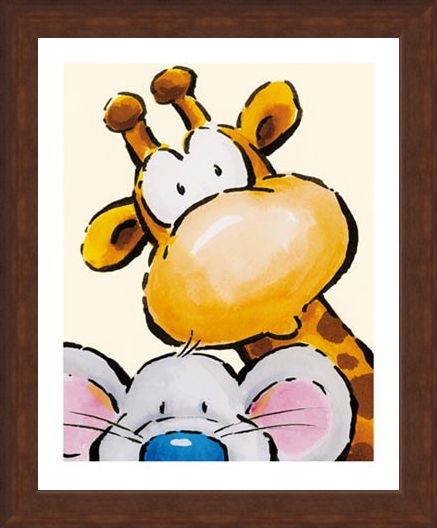 Framed Framed Funny Friends I - Jean Paul