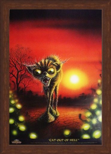 Framed Framed Cat Out of Hell - Danny Flynn