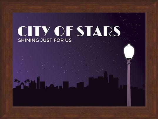 Framed Framed Shining Just For Us - City of Stars
